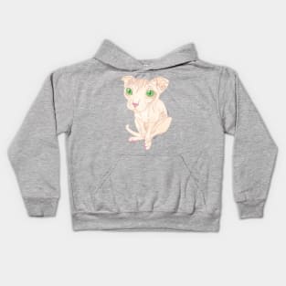 UKRANIAN LEVKOY CAT Kids Hoodie